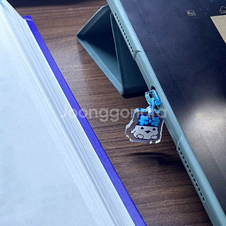 다마고치 먼지 플러그 미미치 키링 플러그--3