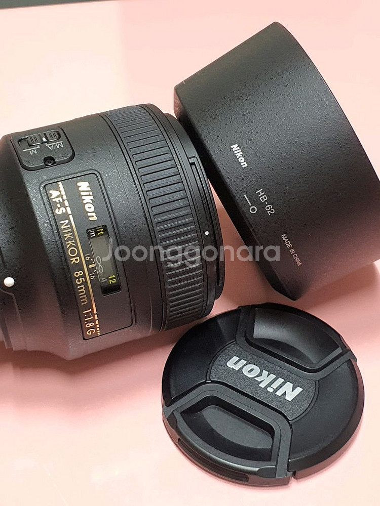 니콘 85mm 1:1.8G 신동품--0