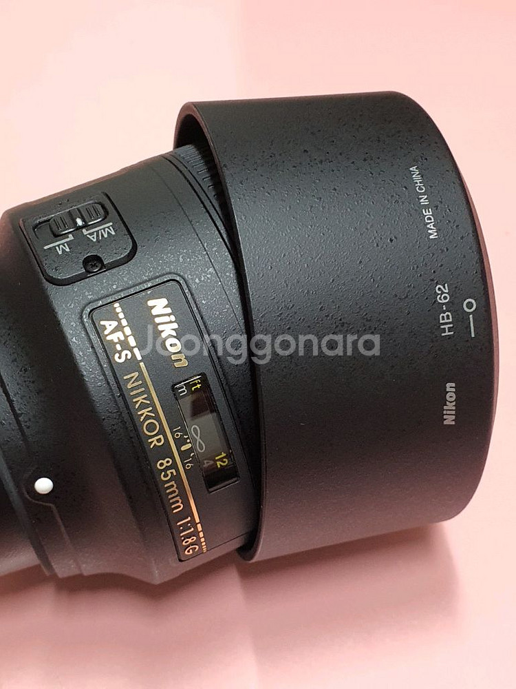 니콘 85mm 1:1.8G 신동품--5