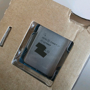(5분사용)인텔 i7-12700KF CPU 팝니다.
