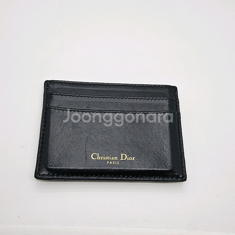 정품 디올 몽테인 카드지갑--1
