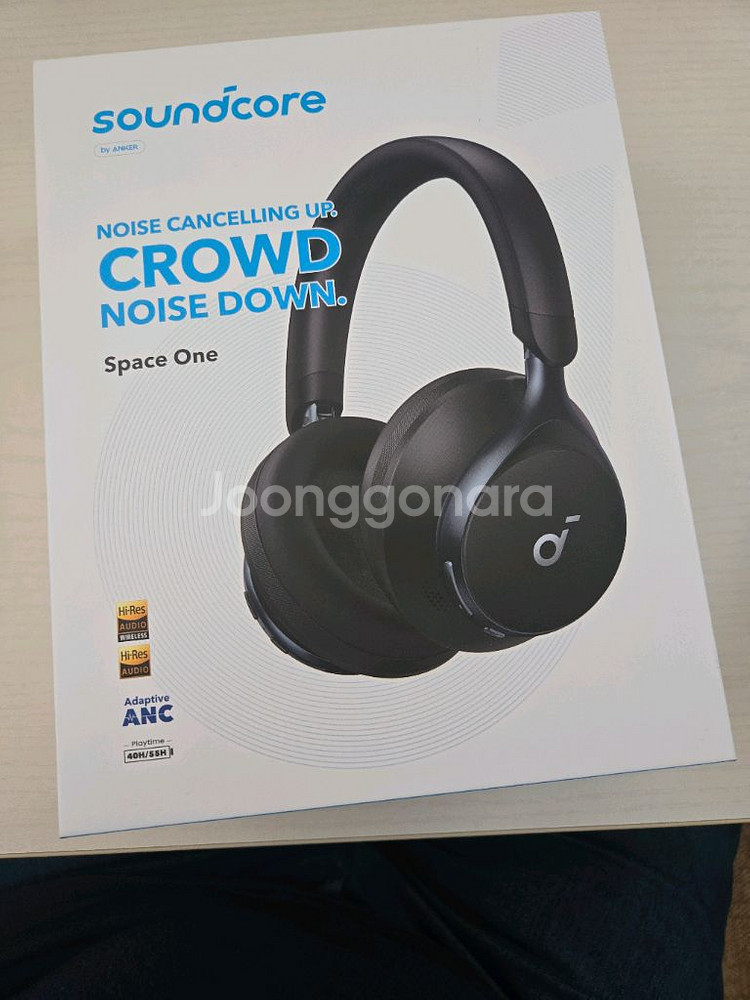 앤커 사운드코어 스페이스 원 노이즈캔슬링 헤드폰--0