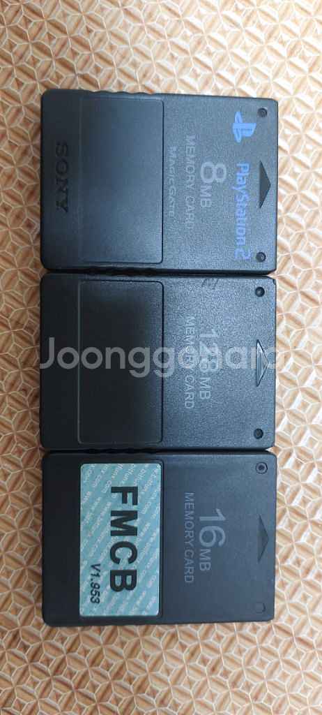 PS2 플스2 정품 메모리 8MB FMCB 포함--6