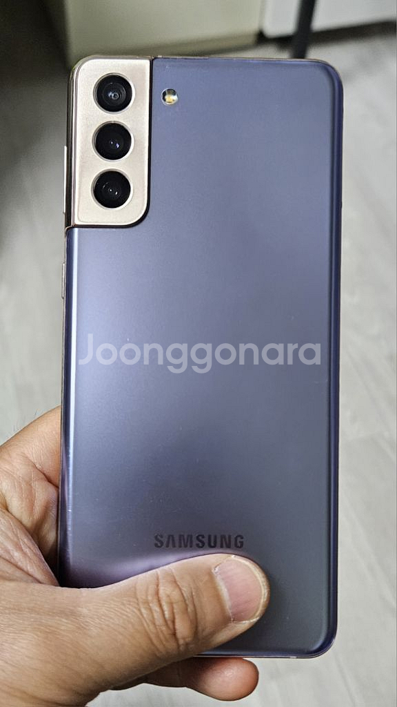 갤럭시 S21플러스 바이올렛 256GB 자급제폰 팝니다--1