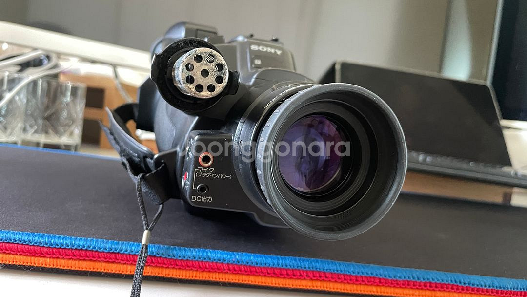 소니 8mm 핸디캡 옛날 캠코더 CCD-F550--4