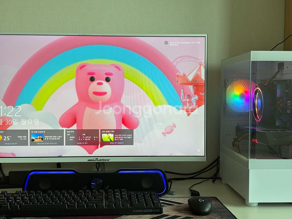게이밍 컴퓨터 RTX 3060ti SSD: 500GB--0