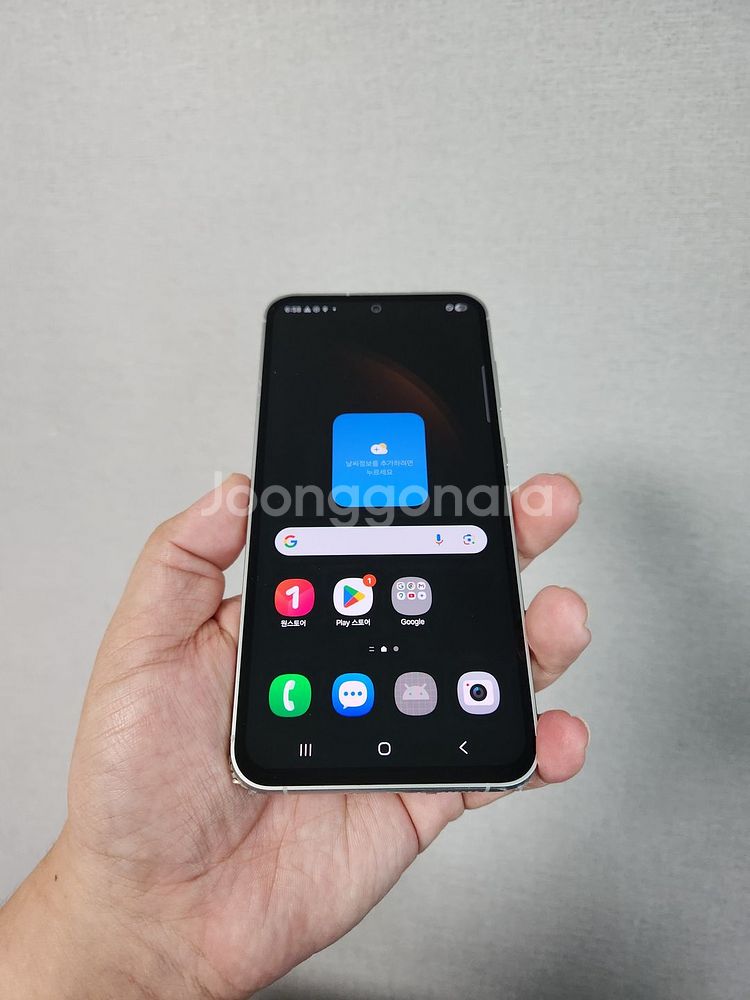 갤럭시 S23FE 화이트 256기가 A급 팔아요~--0