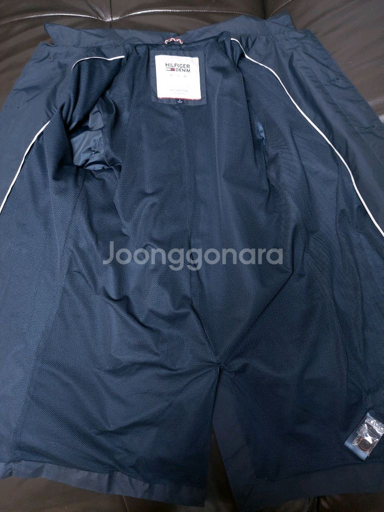 타미힐피거 데님 하프 코트 (M)95--3