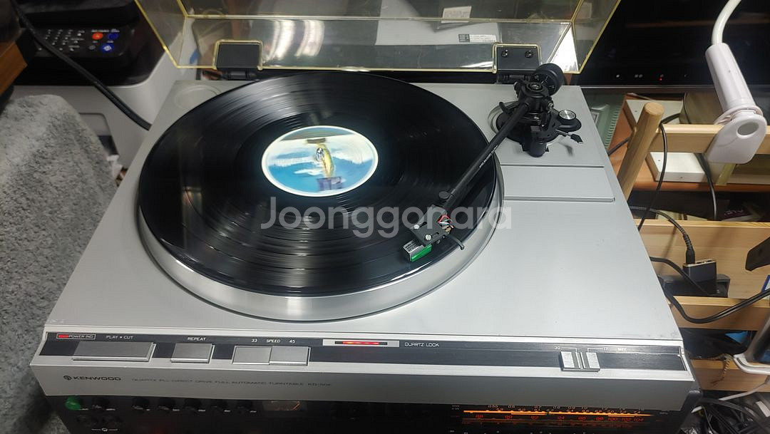 KENWOOD 다이렉트 드라이브 KD-50F 턴테이블--0