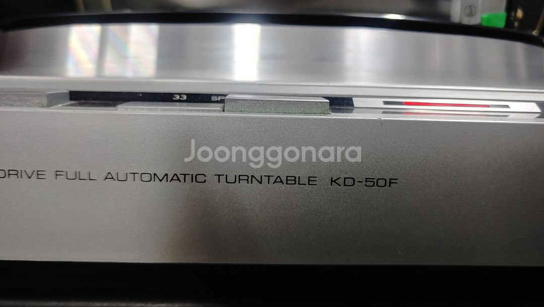 KENWOOD 다이렉트 드라이브 KD-50F 턴테이블--2