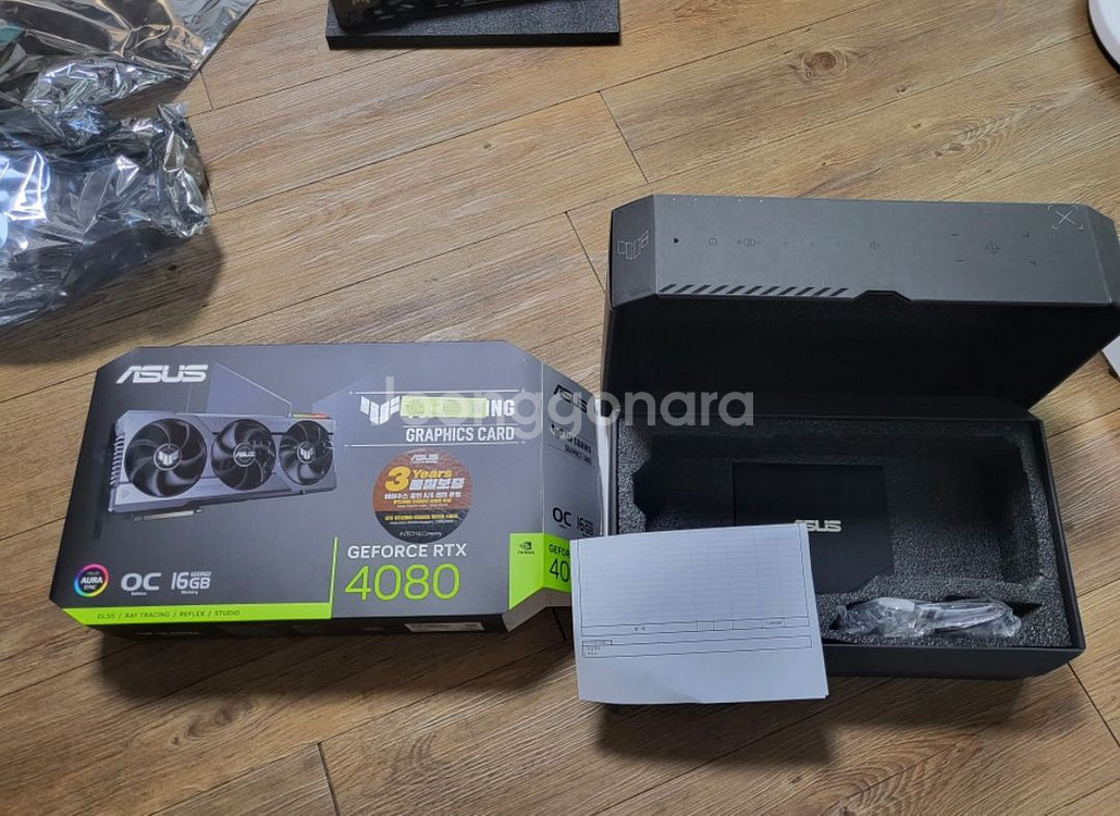 아수스 rtx4080 그래픽카드--7