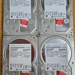 히타치 2TB HDD 4개 일괄