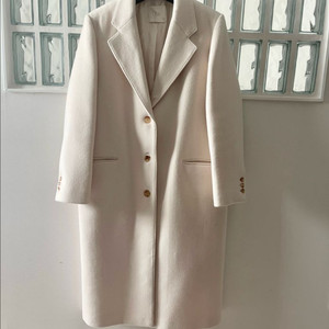 orr 오르 캐시미어 울 롱코트 아이보리