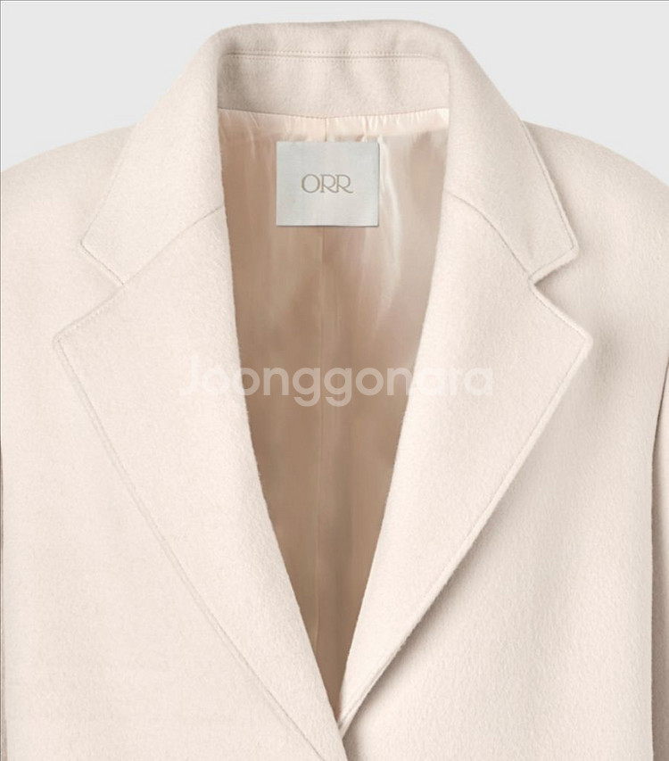 orr 오르 캐시미어 울 롱코트 아이보리--3