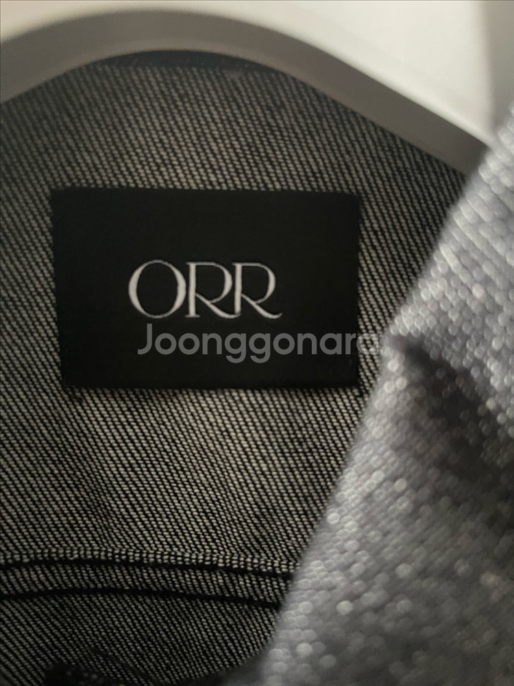 orr 오르 데님 청 자켓--7