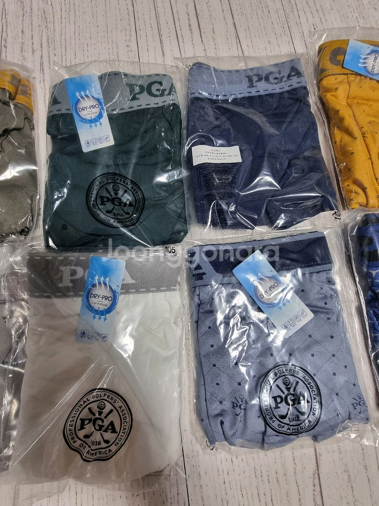 PGA 기능성드로즈팬티 10종세트 105사이즈 새상품--2