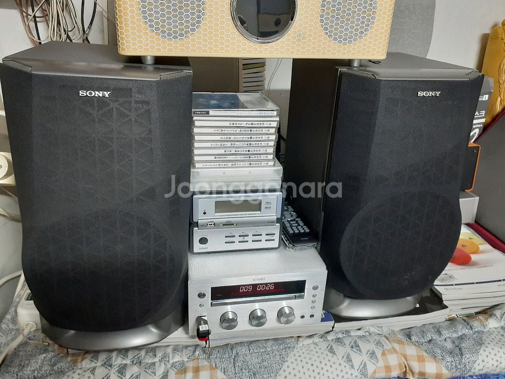 일본제조소니스피커 SS-W55G 5만원--4