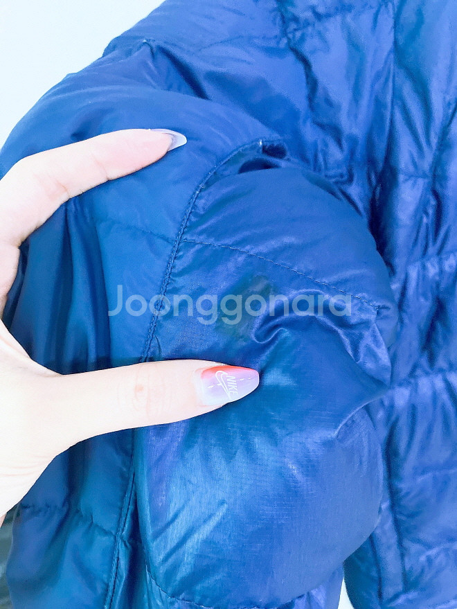 (남성100)노스페이스거위털800필경량후드패딩--4