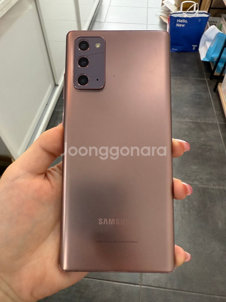 갤럭시노트20 256GB 브론즈 /Y902--4