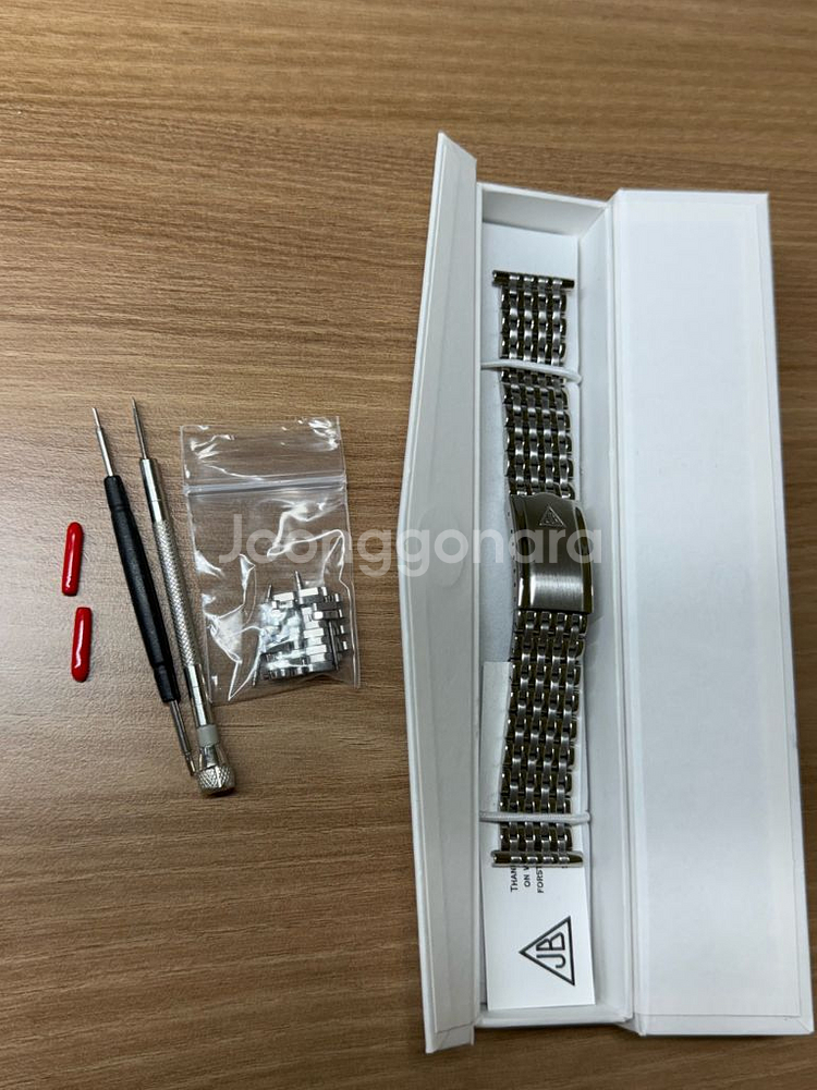 Forstner 메탈 브레이슬릿 스트랩 22mm !!--1