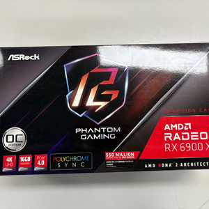 ASRock Phantom rx6900xt 새상품