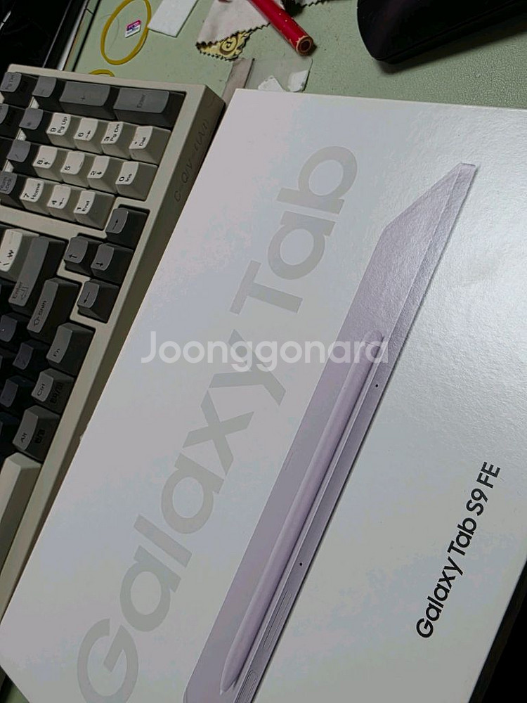 갤럭시탭s9fe 128gb s급 풀박스 판매--2