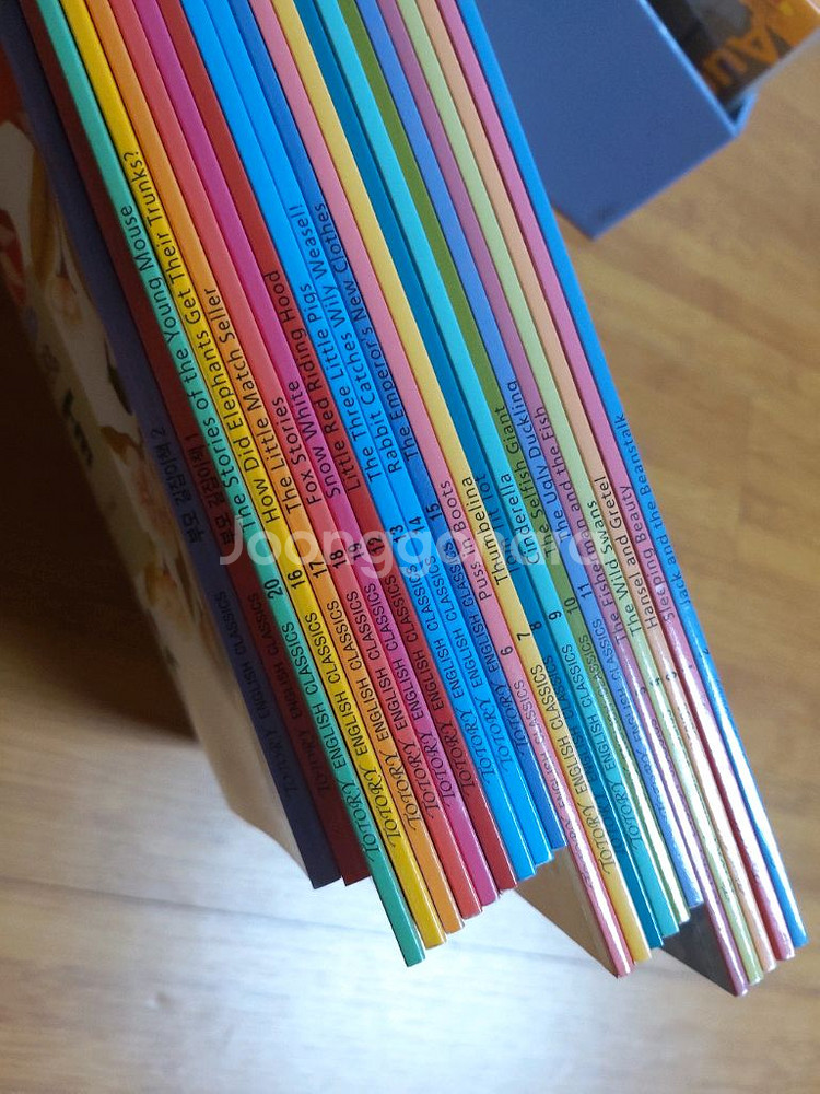 유아영어 도서 유치원영어책 초등영어 세계명작영어원서 토--7
