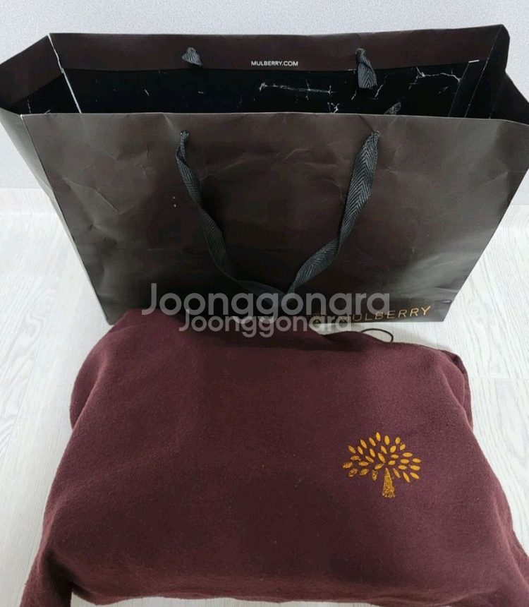거의새것 정품 멀버리 베이스워터 더블집 숄더가방--9