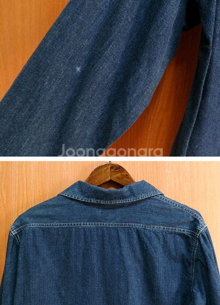 일본판 90S 아메카지 풀오버 워크데님--5