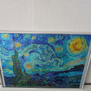 보석십자수)별이 빛나는 밤(완성품)
