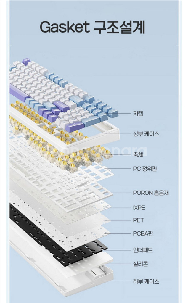 새상품) aula f99 독거미키보드--5