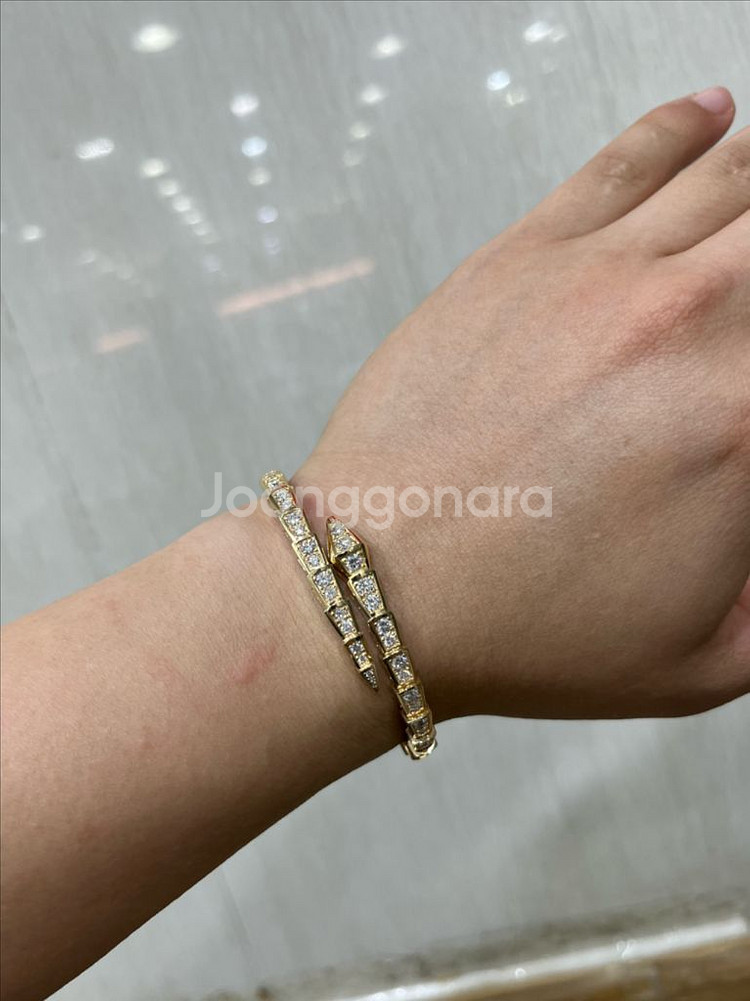 18k 불가리 세르팬티 풀파베 팔찌--1