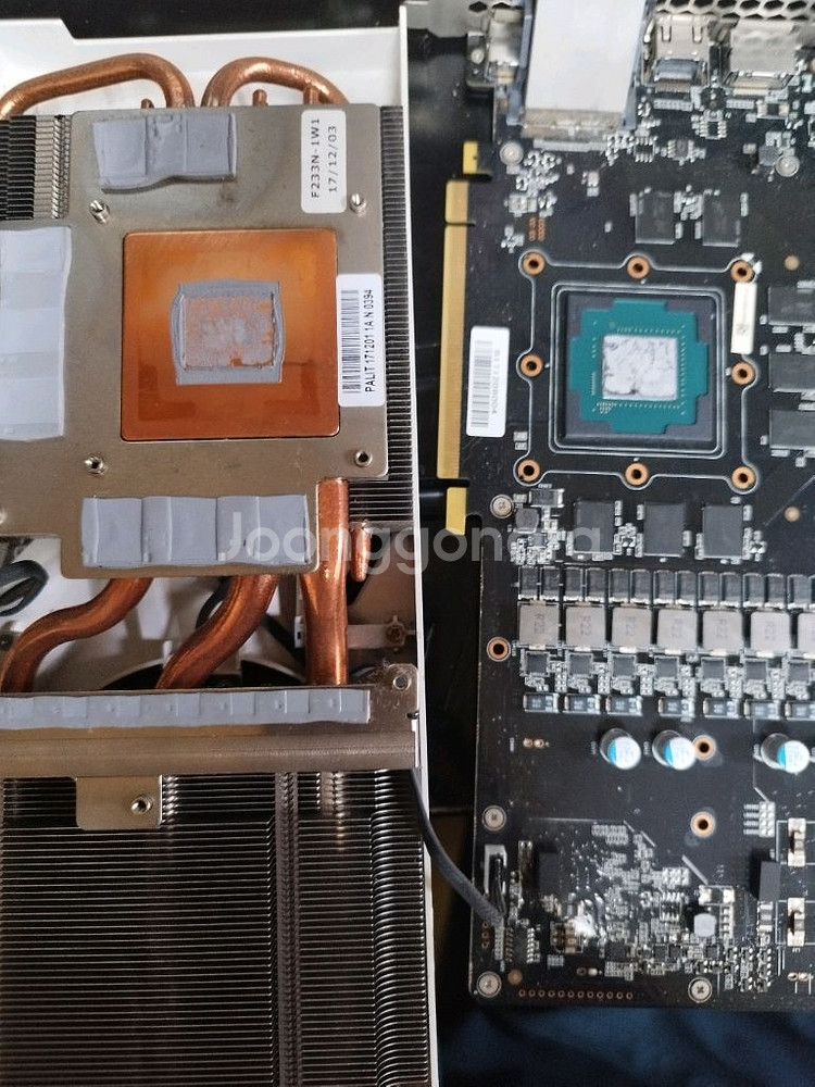 GTX 1080 JetStream 8GB 써멀 재도포--5
