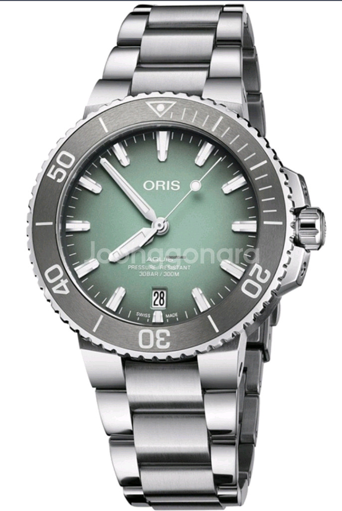 오리스 oris 남성 오토매틱 시계 아퀴스(애커스) 데--7