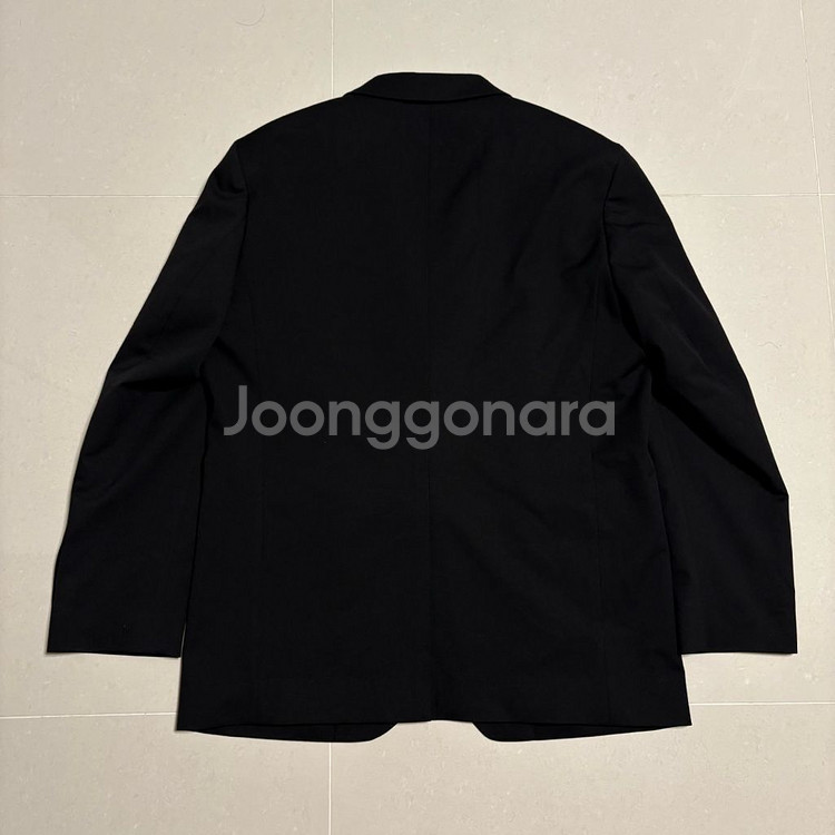 정품 무신사스탠다드 릴렉스드 베이직 블레이저 블랙 자켓--4