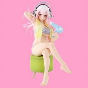 할인미개봉)슈퍼 소니코 피규어 생활밀착취재 목욕 후