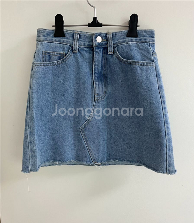 데님 스커트--0