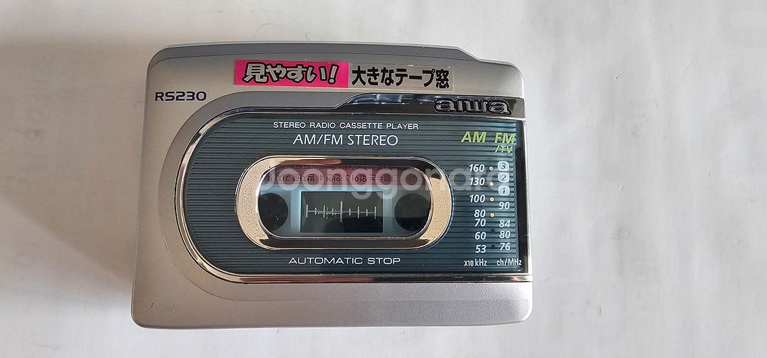 AIWA HS-RS230 워크맨 작동품--0
