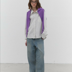 헤더먼트 garden stripe shirts