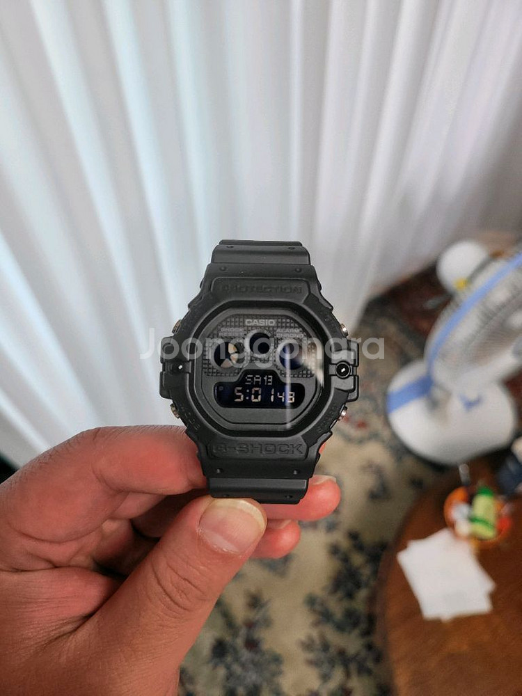지샥 dw-5900bb 쥐샥 전자방수군인시계 처분--1