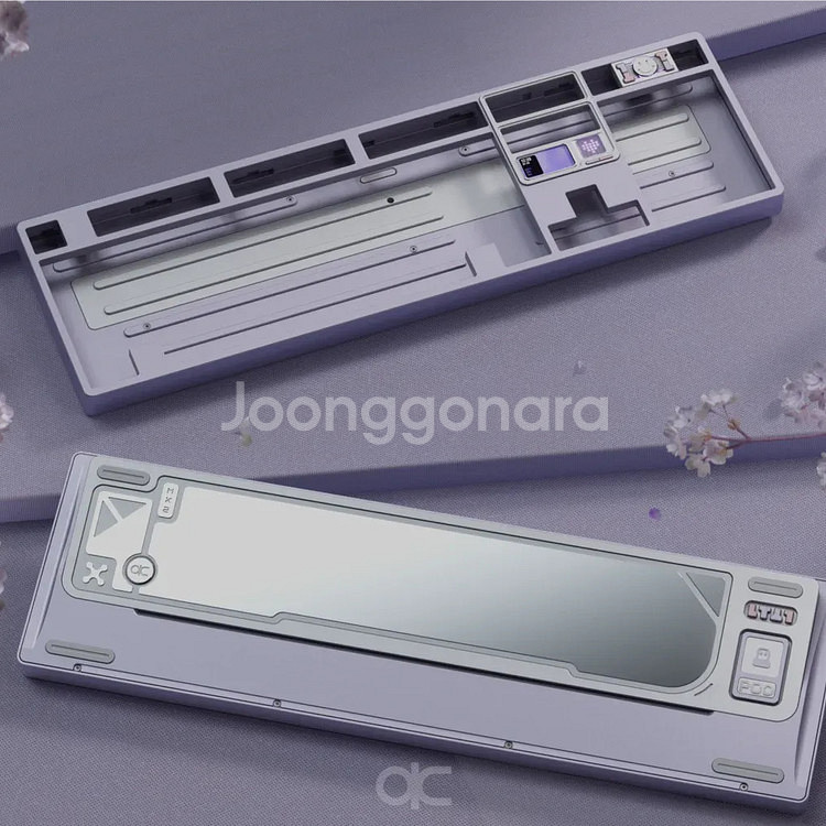 QK101 커스텀키보드 베어본 (검정색)--0