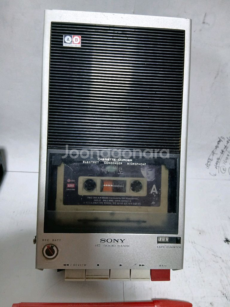 소니 초창기 카세트 플레이어 TC-110A--2