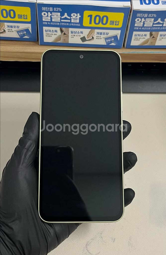 SKT갤럭시퀀텀4 128G 라임 SSS급!--0