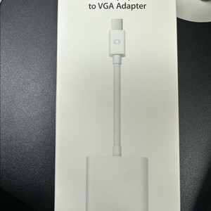 애플 정품 mini dp to VGA 어뎁터 미개봉팜