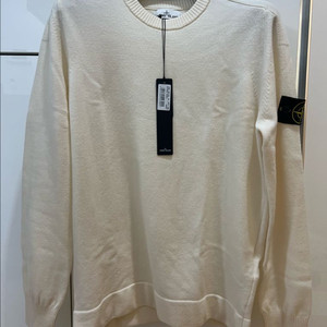 23fw 스톤아일랜드 아이보리 니트 L (새상품)