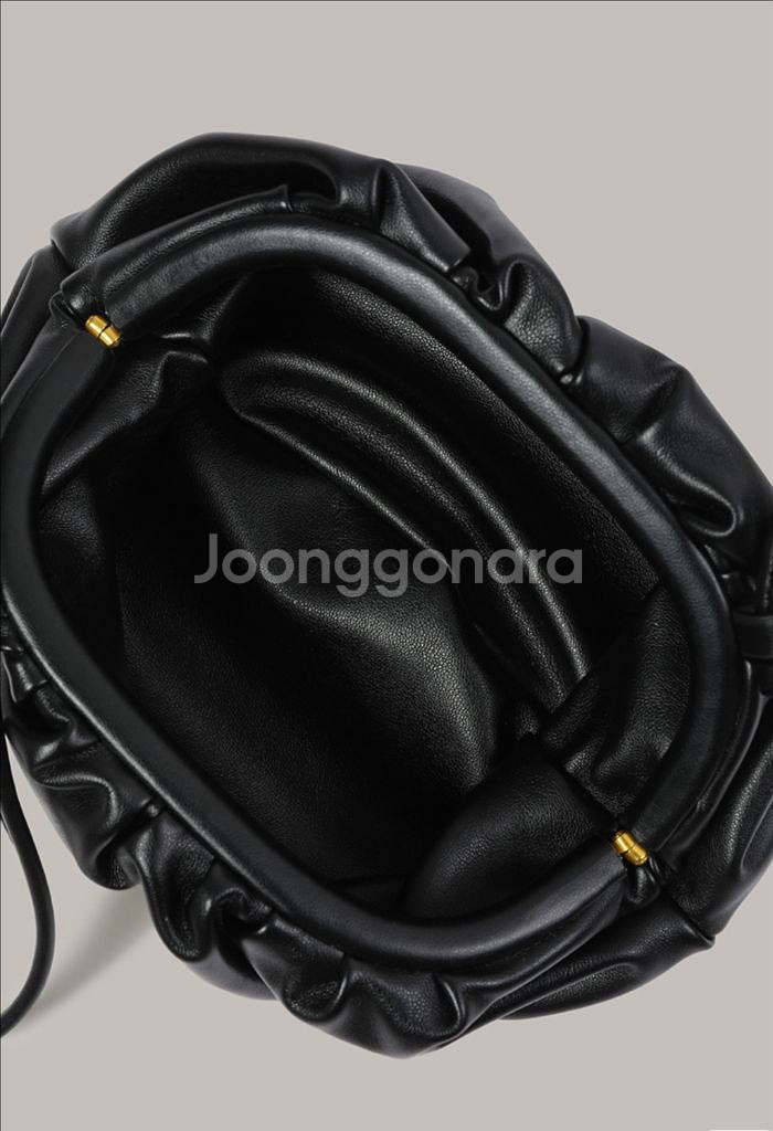 라미네즈 Wrinle Mini Bag - Black--4