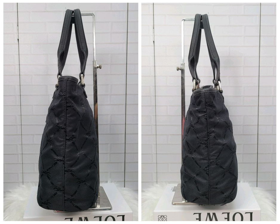 Longchamp 롱샴 토트백 숄더백 가방 블랙--4