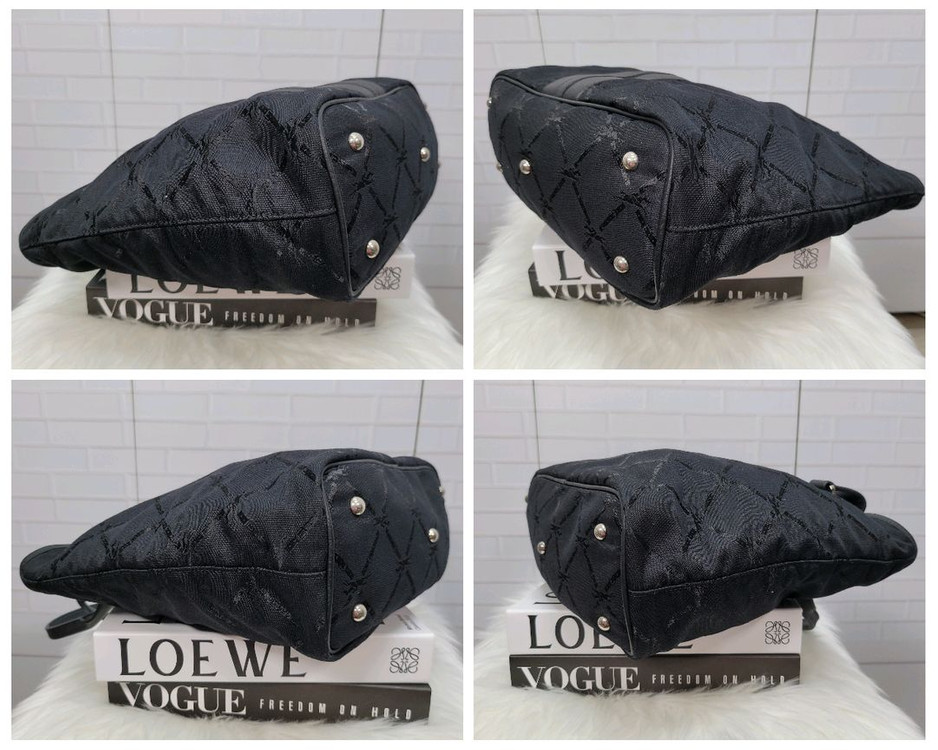 Longchamp 롱샴 토트백 숄더백 가방 블랙--5