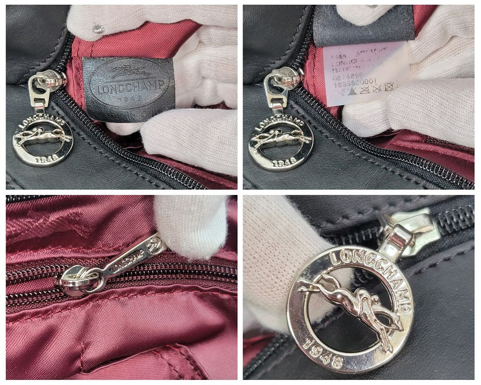 Longchamp 롱샴 토트백 숄더백 가방 블랙--8