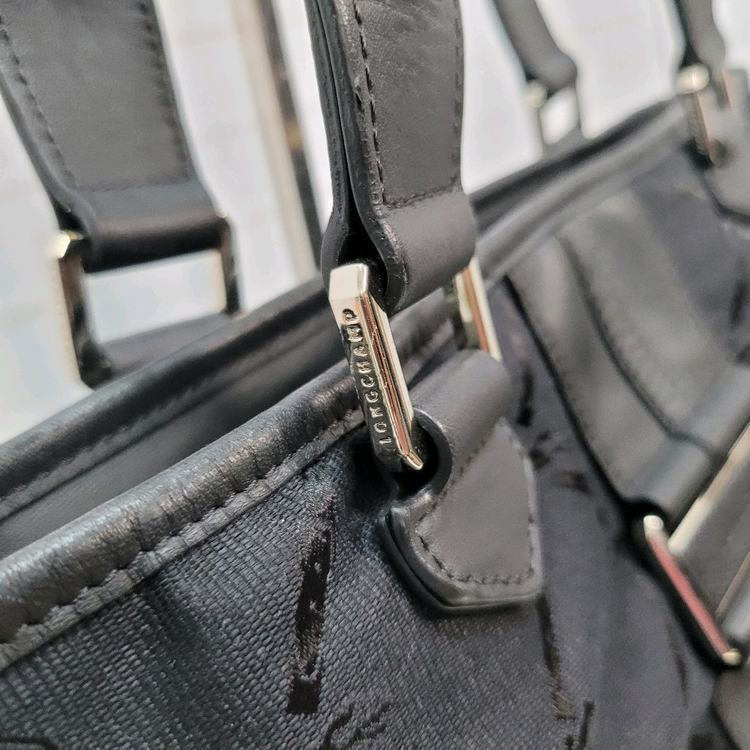 Longchamp 롱샴 토트백 숄더백 가방 블랙--9